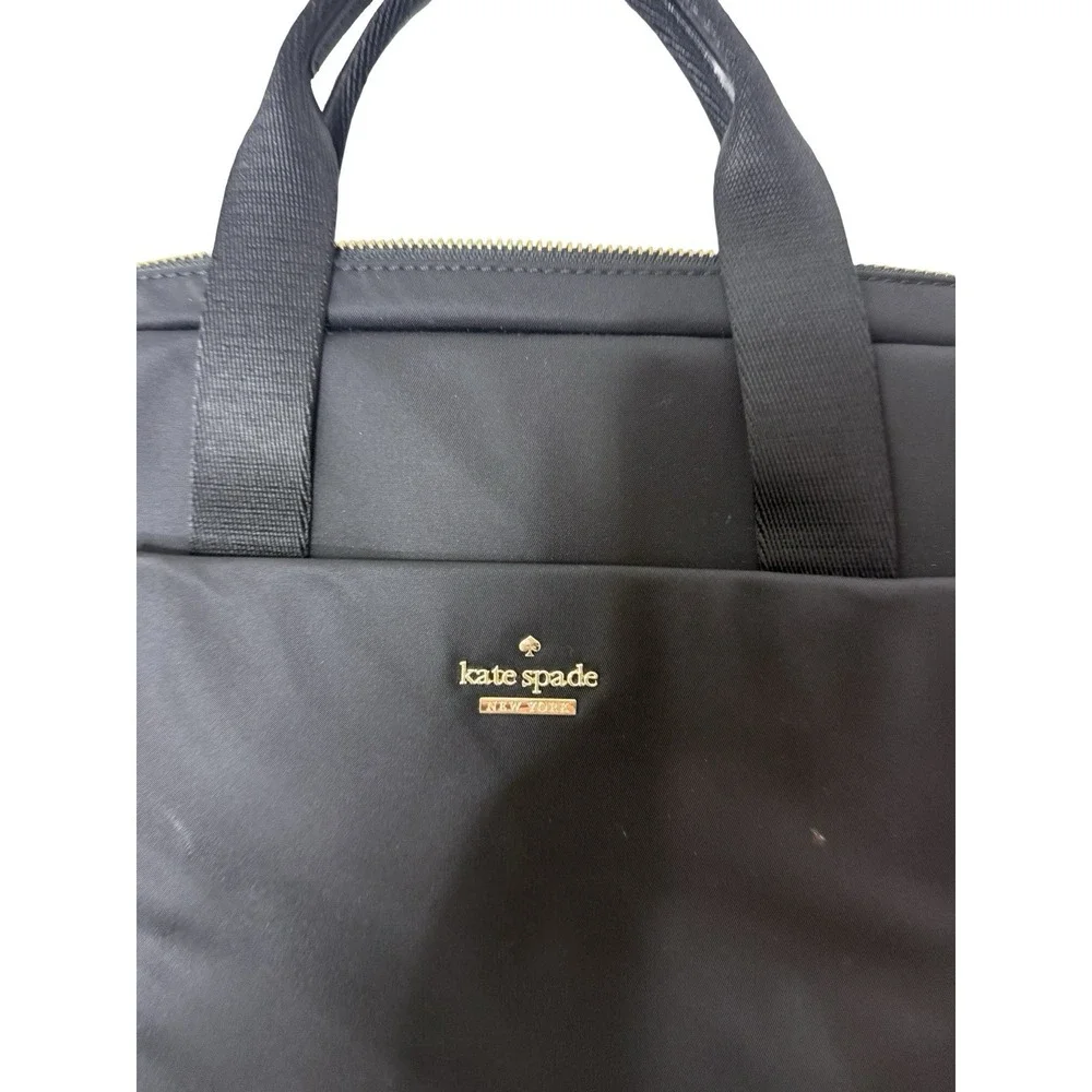 Kate Spade New York Daveney Blake Avenue Black Laptop Shoulder Bag